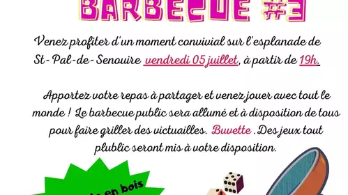 SOIREE JEUX BARBECUE